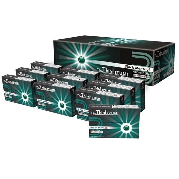 The Third IZUMI カートン(ブラック・メンソール 1カートン(10箱))