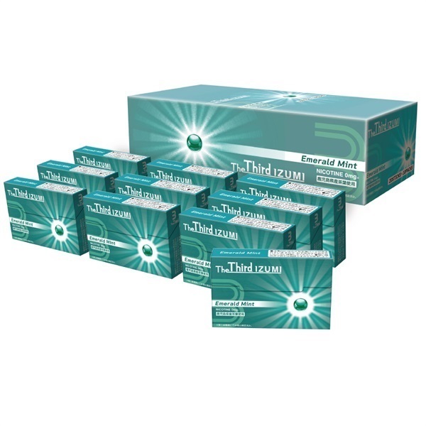 The Third IZUMI カートン(エメラルド・ミント 1カートン(10箱))