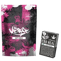 【期間限定10％オフ ＋おまけ付き】VERSE(HOTT CHOCO 1袋+ジョーカーメンソール 1箱)